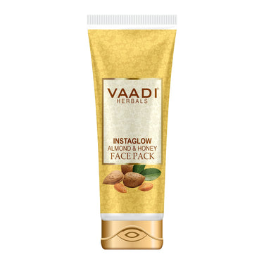Vaadi Herbals Instaglow Almond and Honey Face Pack, 120g